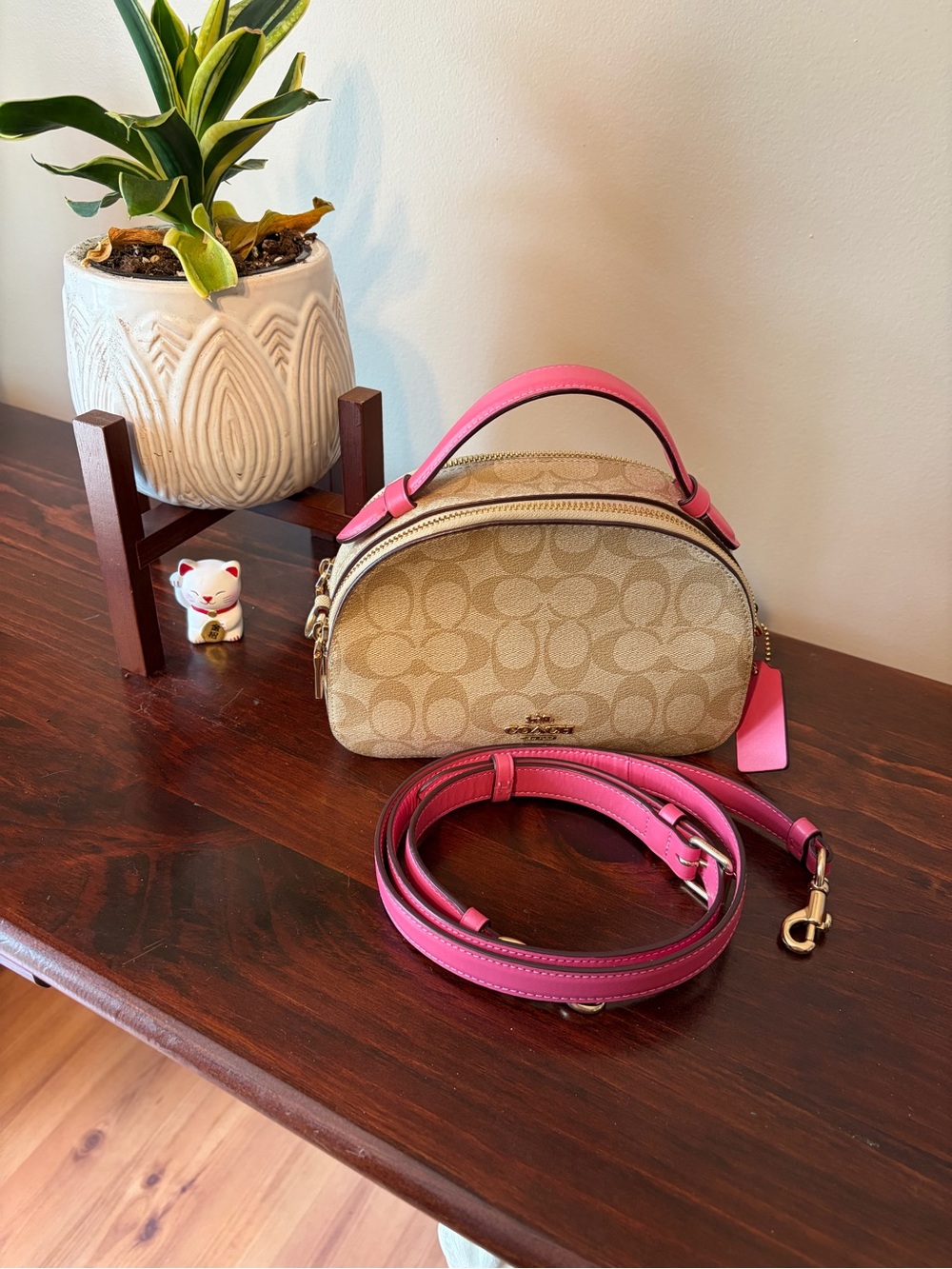 Coach Serena Satchel Purse Bag 1591